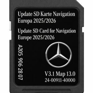 MERCEDES NTG5.5 AUDIO 20 SATELLIITTINAVIGAATTORI KARTTAPÄIVITYS SD-KORTTI EUROOPPA 2026