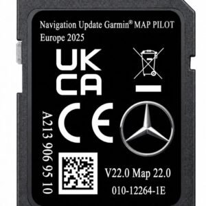 MERCEDES-BENZ GARMIN MAP PILOT A2139069510 V22 SATELLIITTINAVIGAATTORI PÄIVITYS SD-KORTTI EUROOPPA 2026