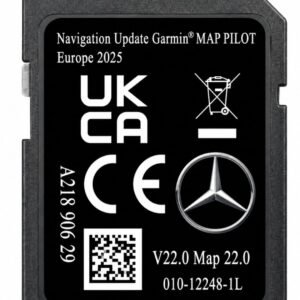 MERCEDES-BENZ GARMIN MAP PILOT A2189062704 V22 SATELLIITTINAVIGAATTORI PÄIVITYS SD-KORTTI EUROOPPA 2026